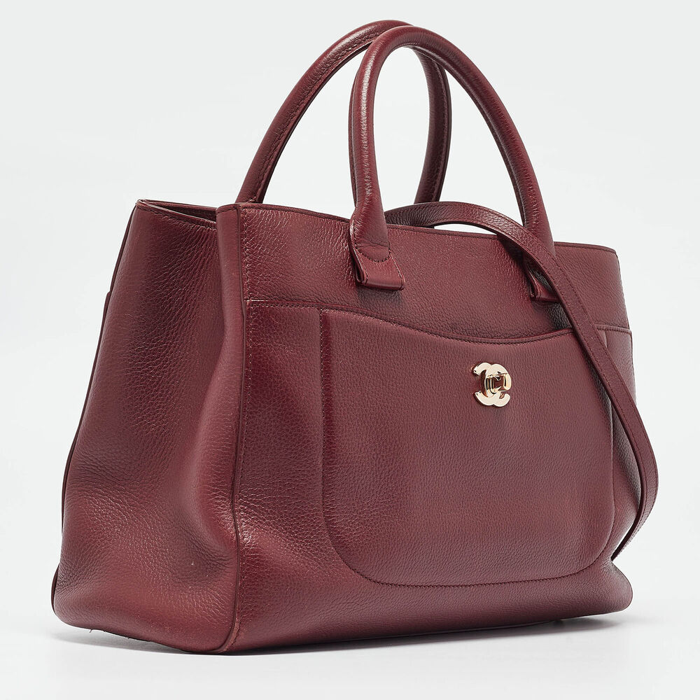 Chanel Burgundy Leather Small Neo #127497C28B - Picture 3 of 10